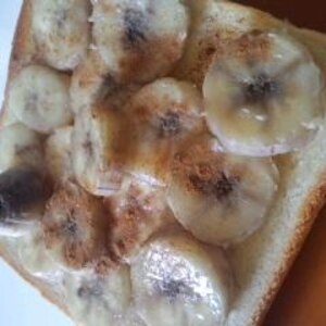 とろ～りスイート☆バナナのトースト